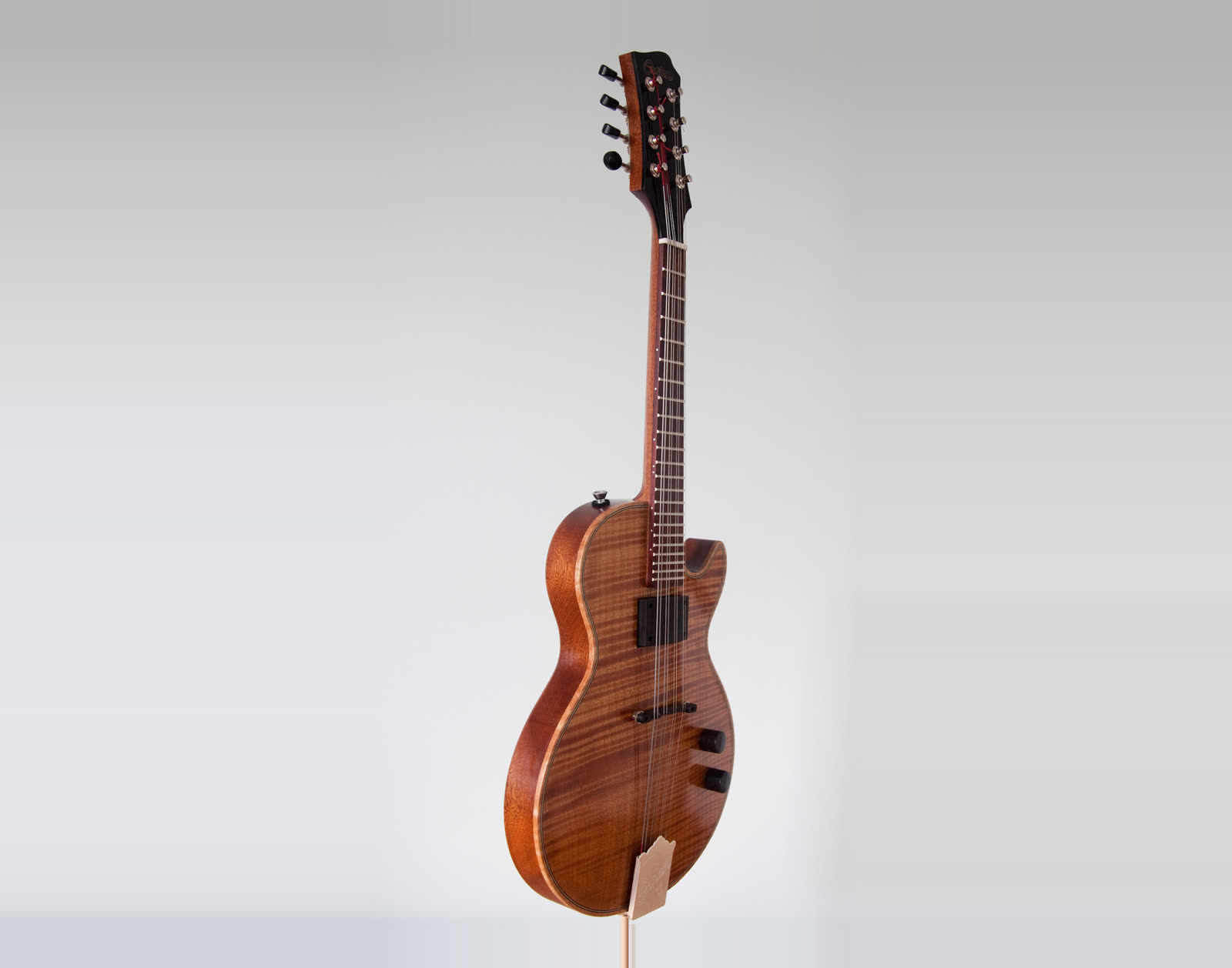 Electric mandolin, flamed maple