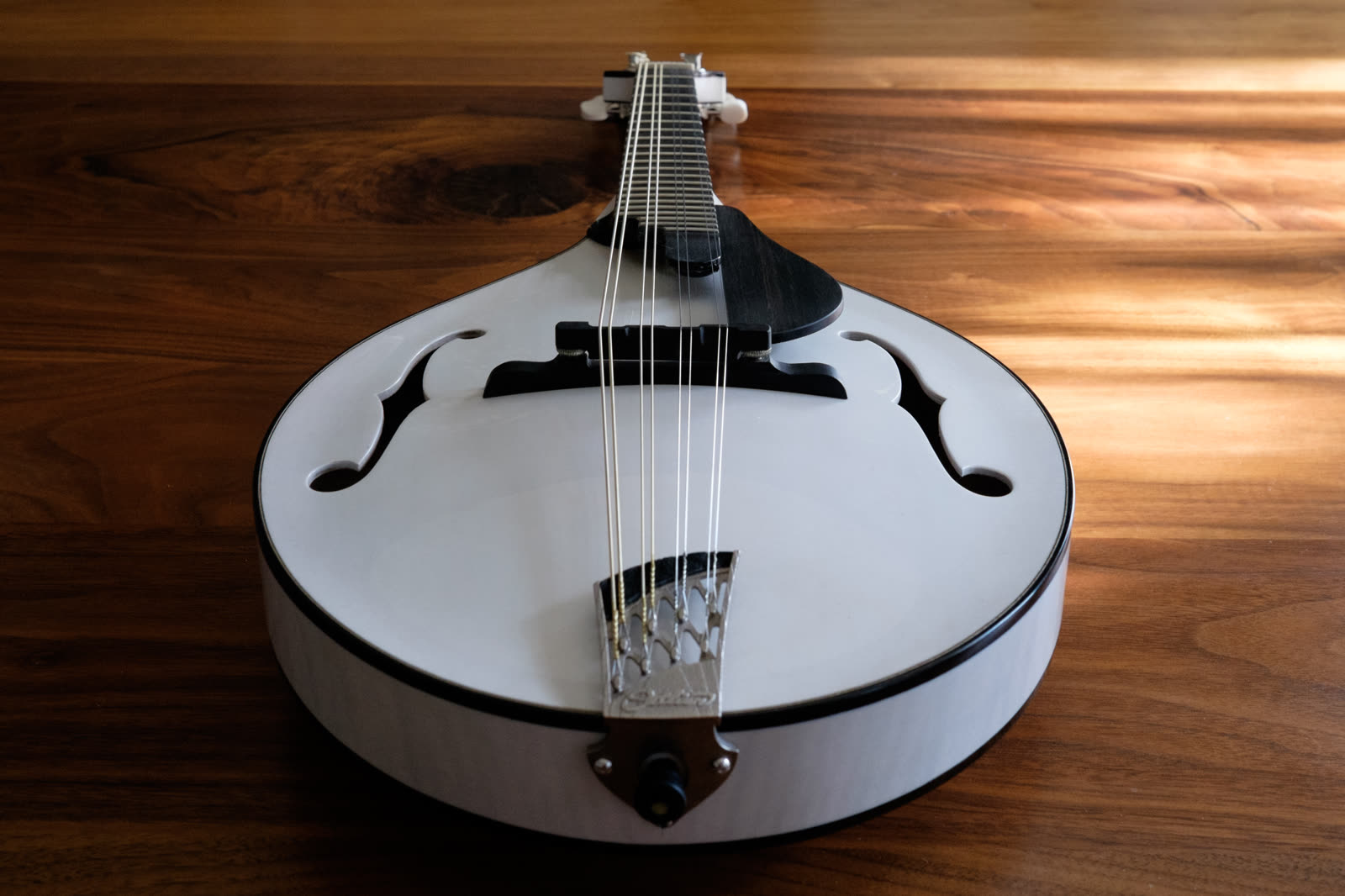 A-model mandolin, white finish
